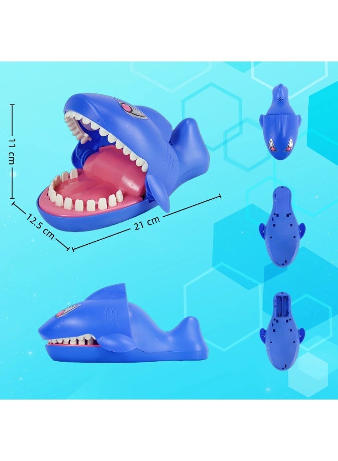 EASY FUTURE Shark Teeth Toys for Kids Family Entertainment Game Shark Biting Finger Games Funny Toys Dentist Practical Joke Toys for Party Gift Tabletop Board Game with LED Light&Sound NO.2102 - Image 2